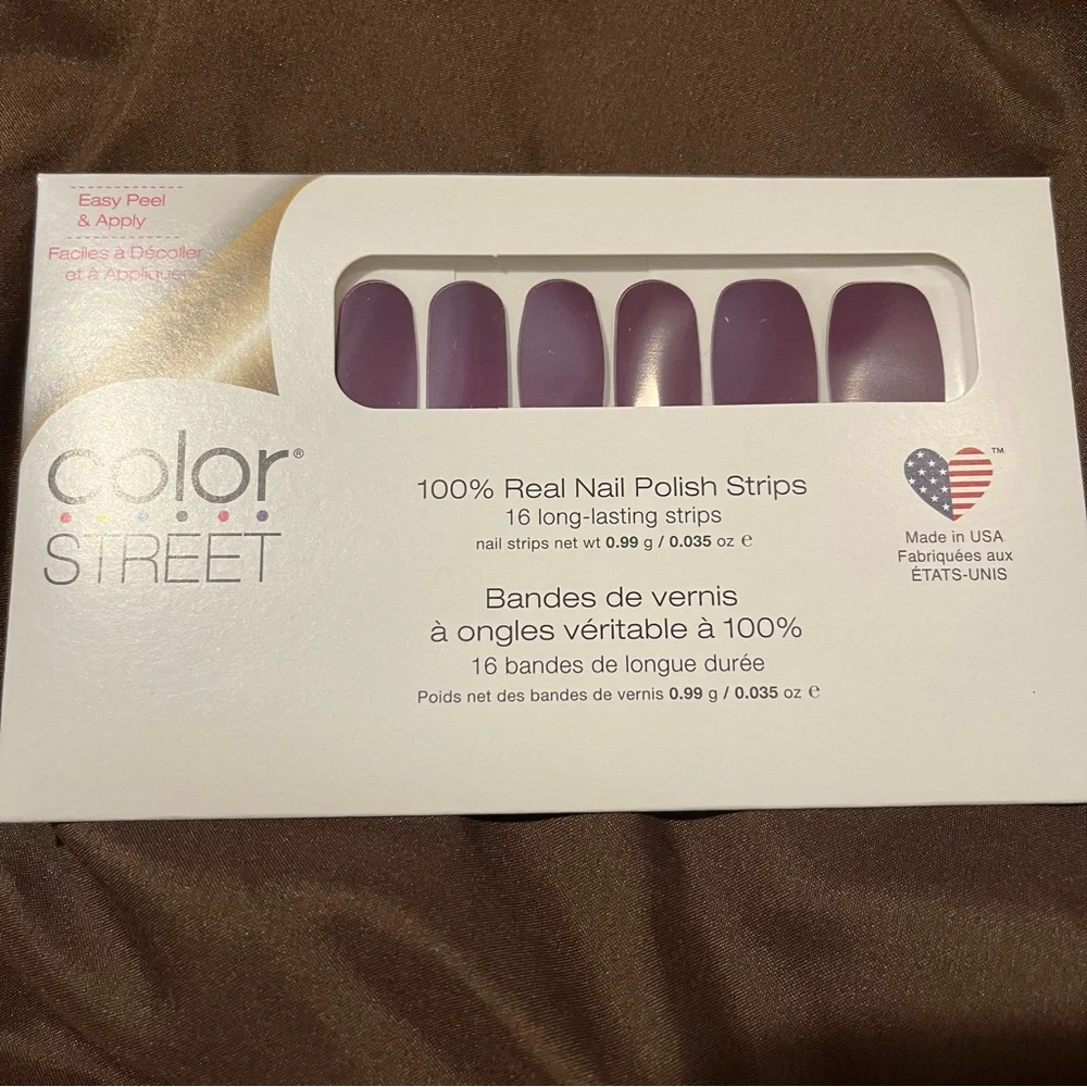 Color Street Nail Strips Aberdeen Aubergine